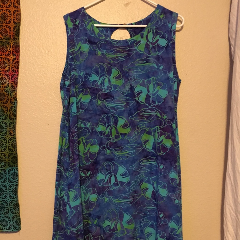 Floral print dress